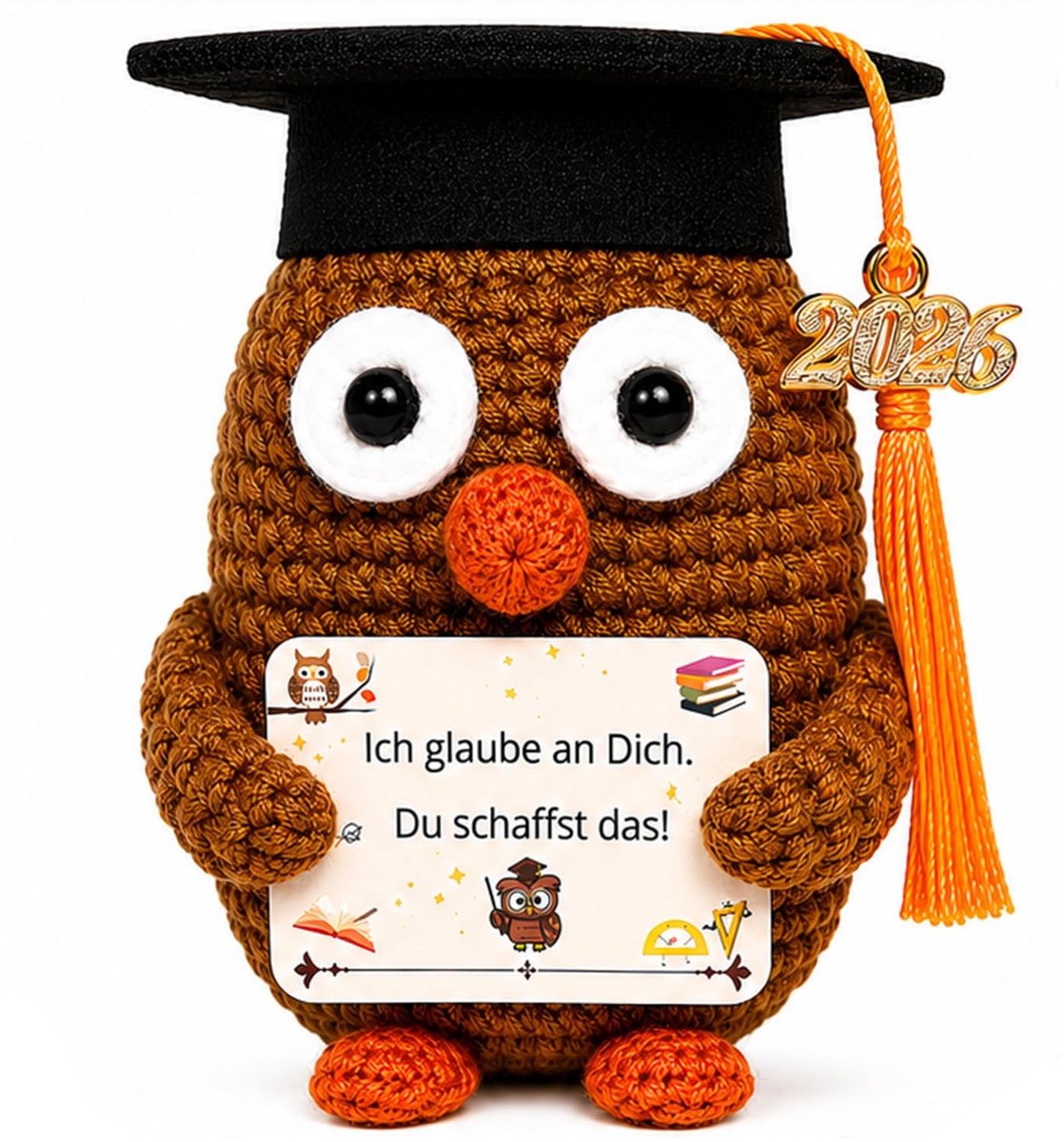 Solidchoice - Pocket Hug Uil als Afstudeercadeau