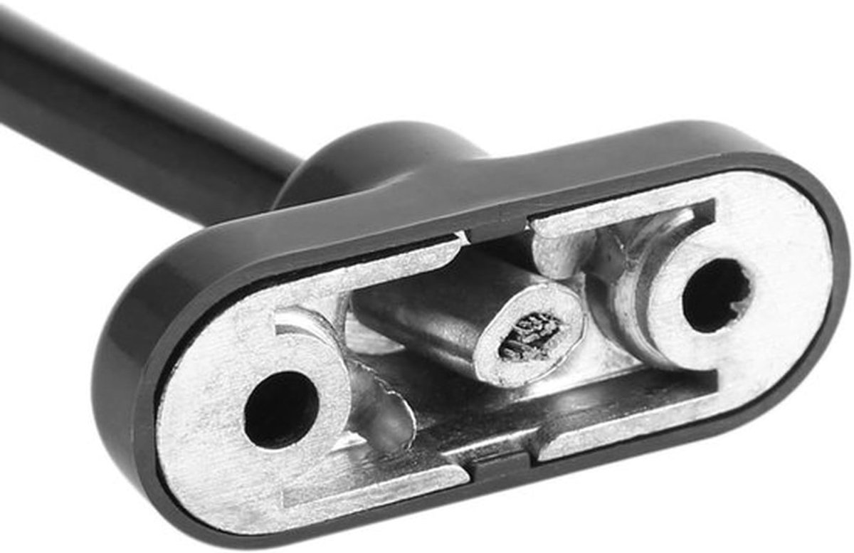 Veiligheidsslot - Zinklegering Behuizing - Beperking Kabel - Voor Ramen/Deuren - Eenvoudig te Bedienen - Krasbestendig/Corrosiebestendig - Raamslot