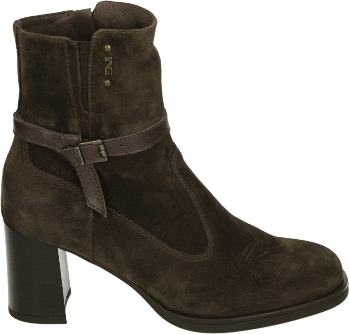 Nero Giardini - I617241D - Laarsjes - Kleur: Bruin - Maat: 38