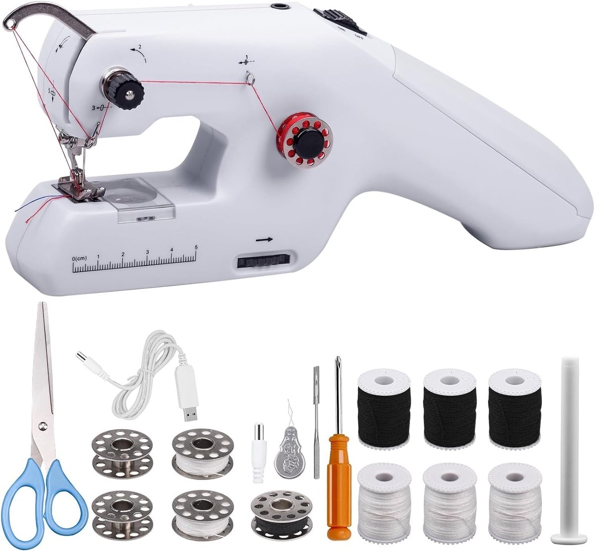 Solidchoice - Mini Elektrische Handnaaimachine voor Beginners