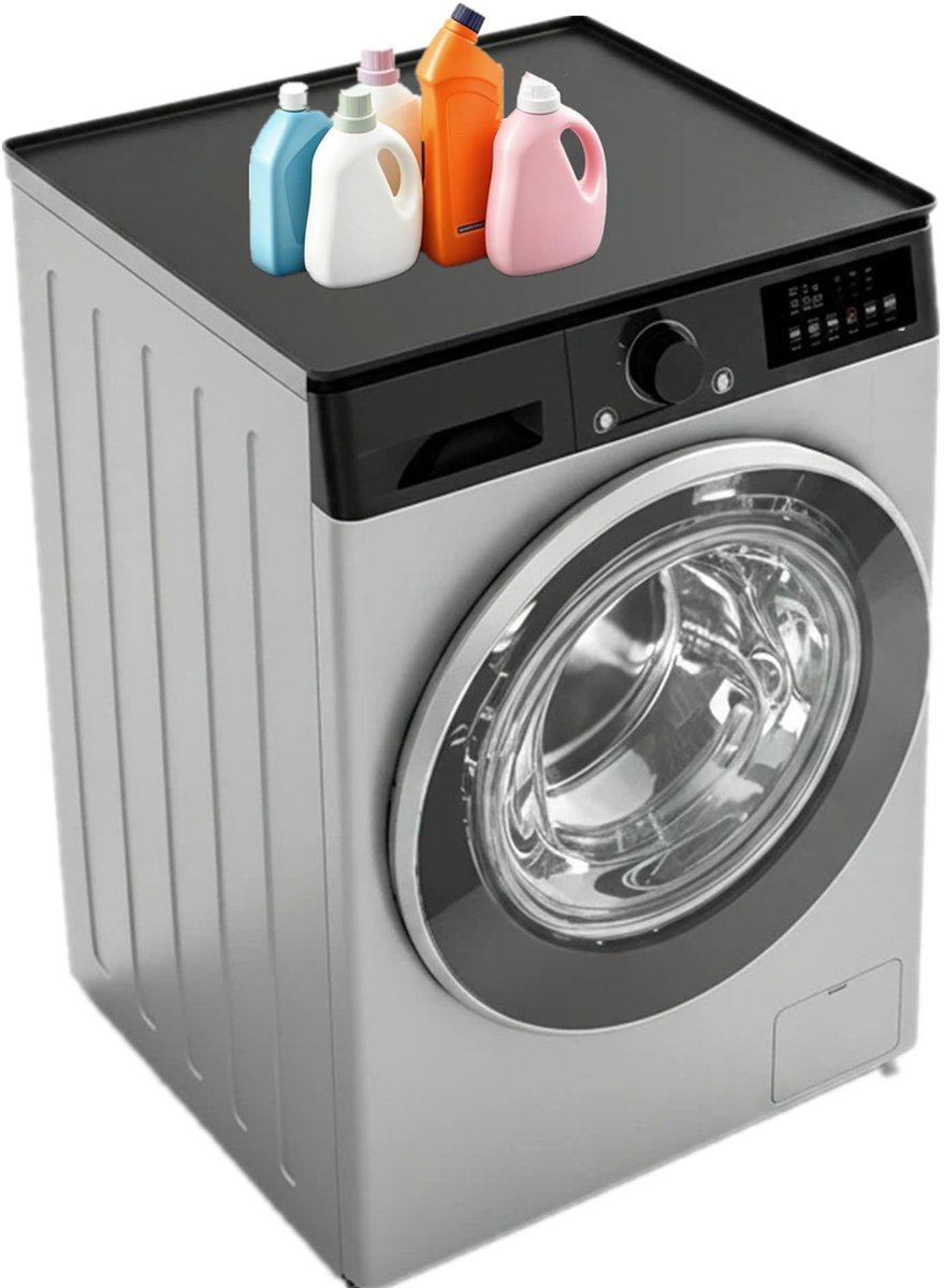 Solidchoice - Siliconen Mat voor Wasmachine en Droger, 65 x 60 cm, Antislip en Hittebestendig