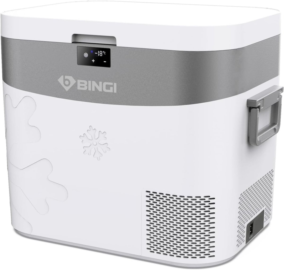 Draagbare Koelbox - Wit - 22 Liter - Elektrische Vriezer met DC-Inverter - Voor Auto, Vrachtwagen en Camping