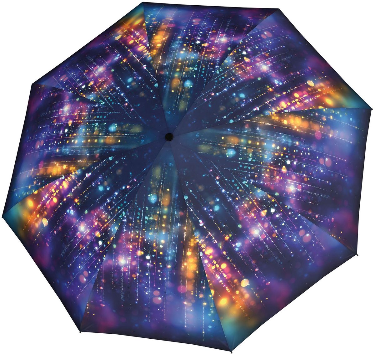 doppler paraplu Modern.Art Magic Printed Pattern Stardust paars