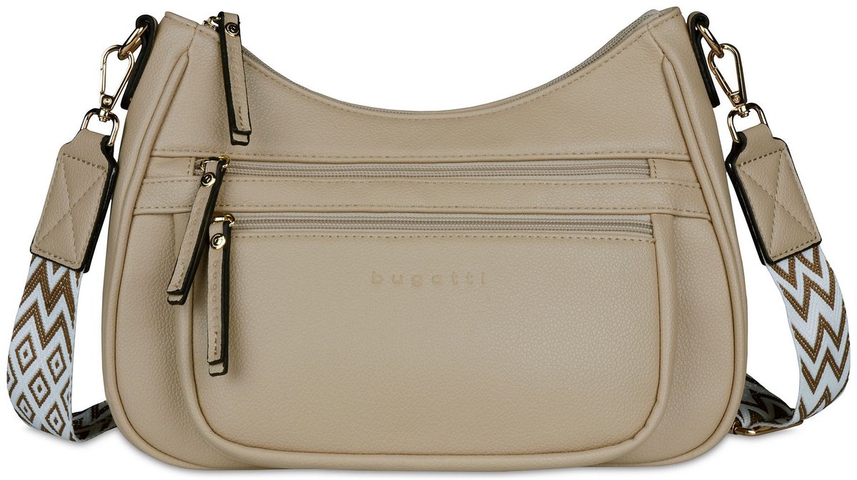 bugatti schoudertas Mare 3.0 Crossbody Bag Beige