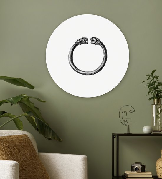 Cercle mural - Cercle mural Inside - ⌀ 60 cm - Plastique - Viking - Ring - Bracelet
