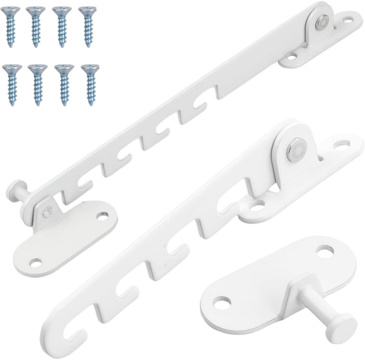 Dailygoods - Raamstopper Set van 2 voor Veiligheid en Raamopening