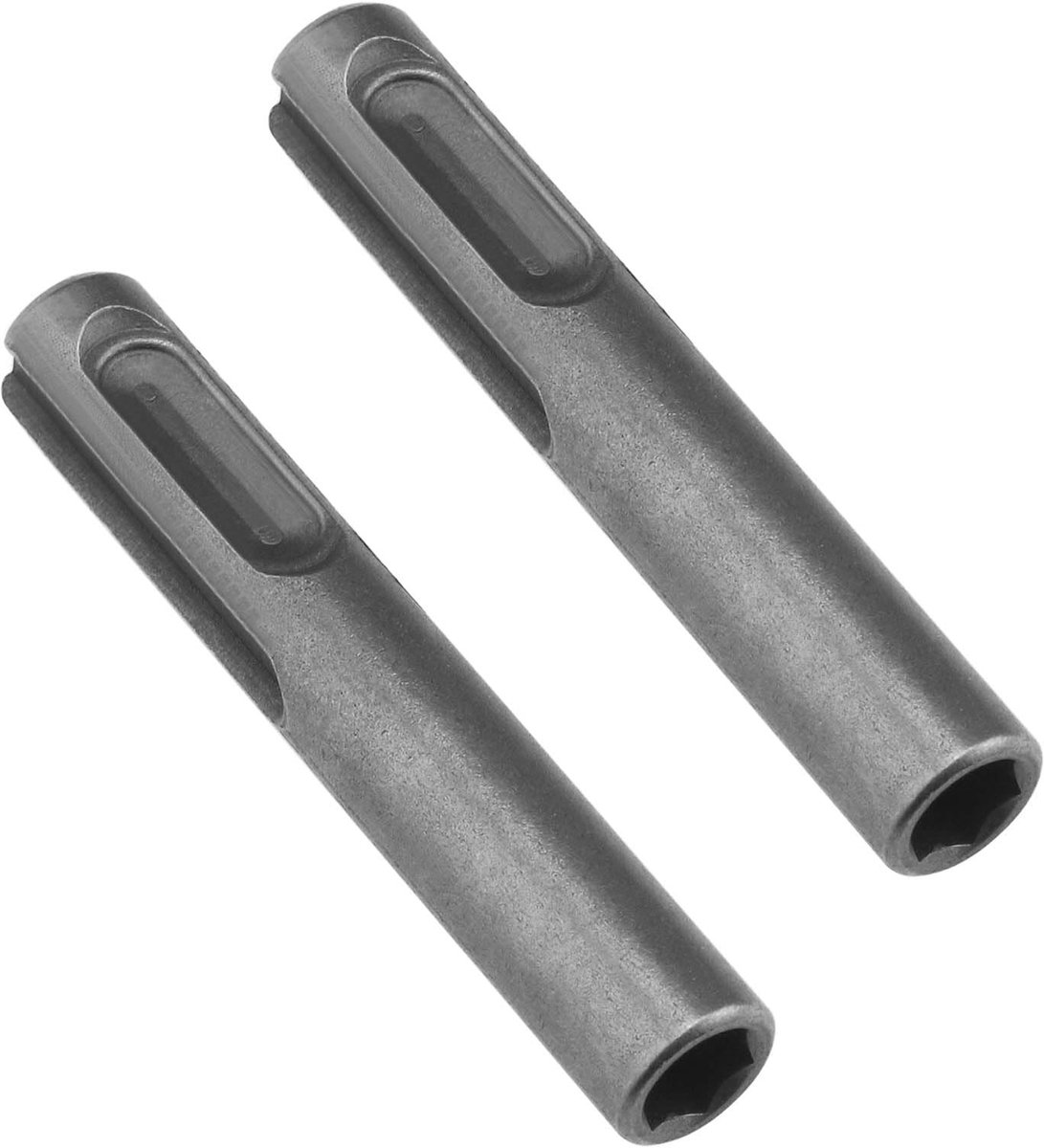 Dailygoods Boor Adapter - 1/4 Inch Hex Schacht - Duurzaam Chroom Vanadium Staal - Zilver - Magnetische Socket Driver - Geschikt voor Hamer Boren