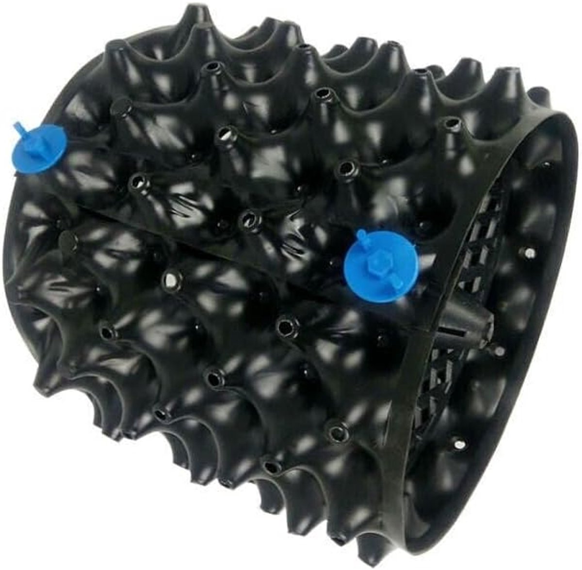 Air Ademende bloempot, plantenpot met geprofileerde wanden voor verbeterde wortelgroei, luchtdoorlatende pot voor planten, groenten en kruiden, 2 liter