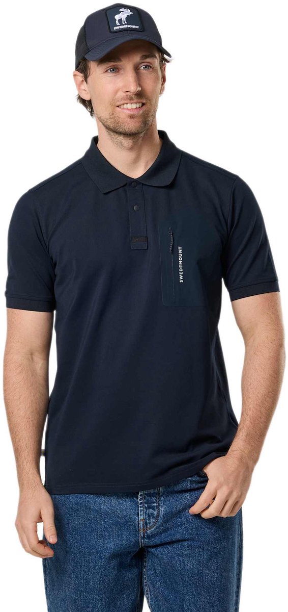 Swedemount Lofoten Piké POLO SS – Herenpolo – Maat S
