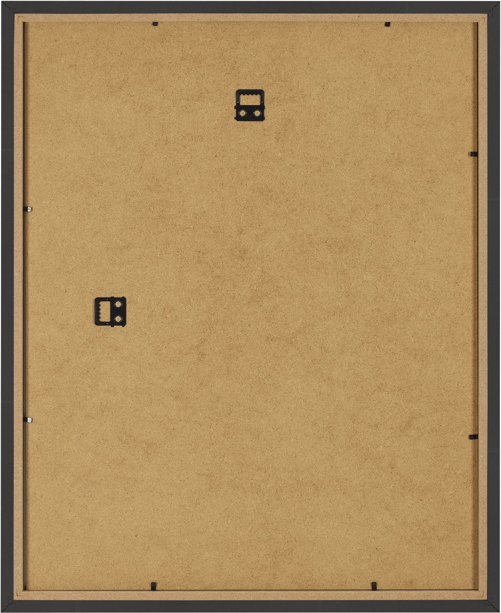 Fotolijst 40x55 cm - MDF - Zwart Houtnerf - Benno