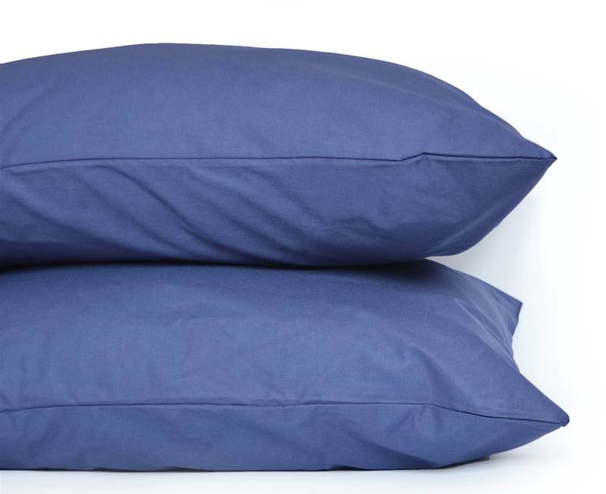 Kussensloop - Katoen - 60x70 cm - Navy