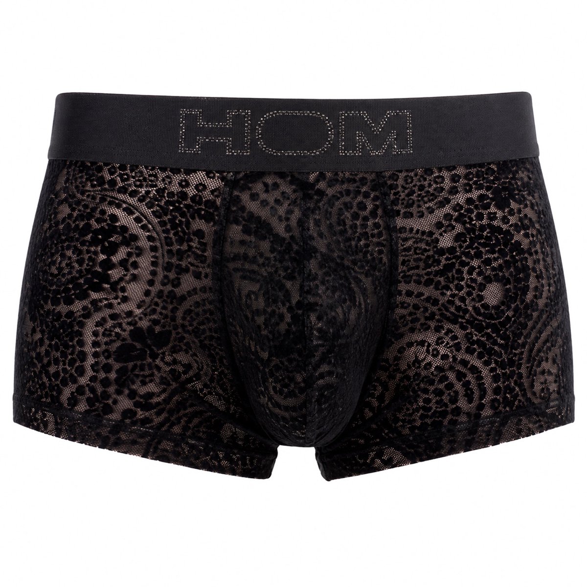 HOM heren temptation microfiber boxer rhapsody zwart