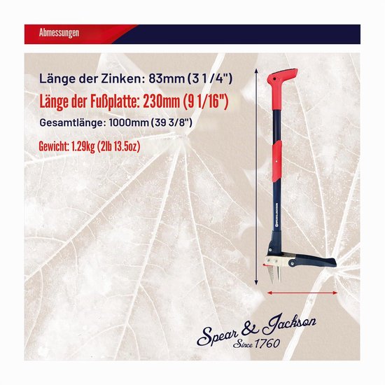 & Jackson 4854WP mechanische onkruidtrekker — afbeelding 3