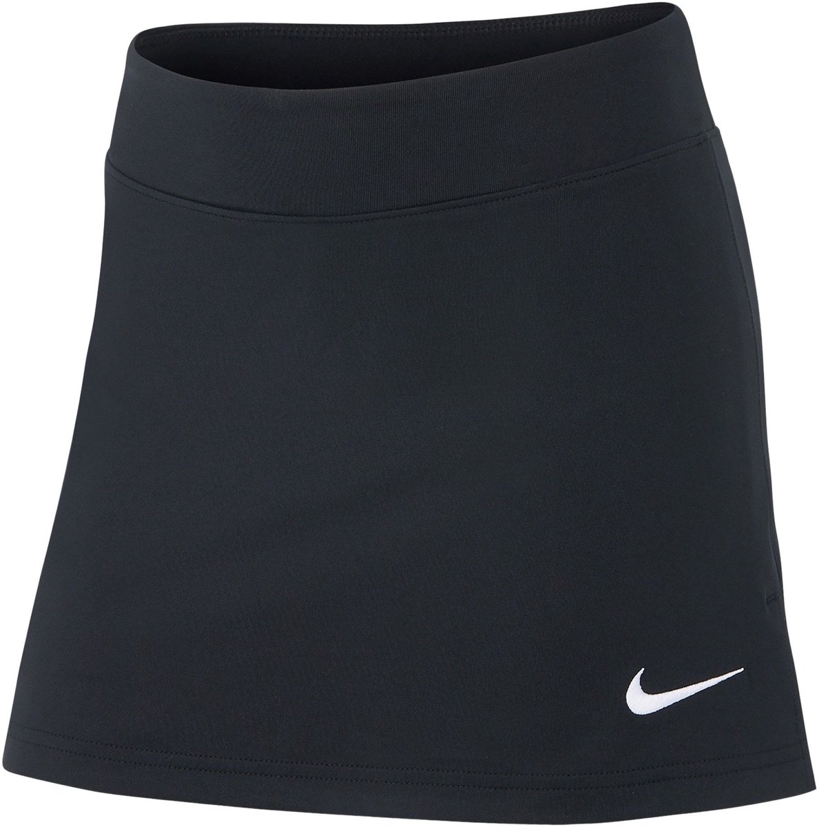 Nike Team Skort Rokje Meisjes Zwart