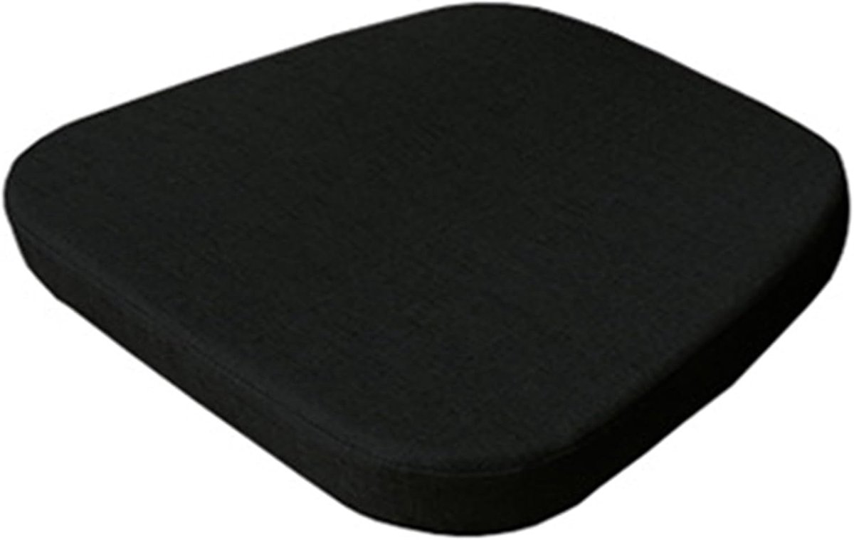 - Met Verwijderbare Ritssluiting Stoelhoes, Draagbaar Reisverhogerkussen, Tuinzitkussen, Vloerkussen, Stoelkussen, Zitkussen(Size:40 * 38 * 33 * 5cm,Color:Zwart)