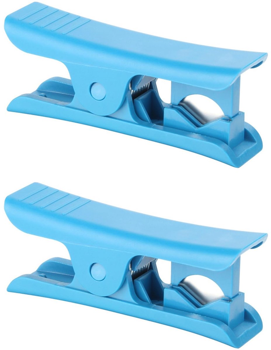 Dailygoods- Slangsnijder 2 Stuks - Irrigatie Buis Snijder - Plastic Snijder - Maximaal 13mm OD - Voor PU/PE Tubing - Lichtgewicht en Duurzaam - Tubingsnijder