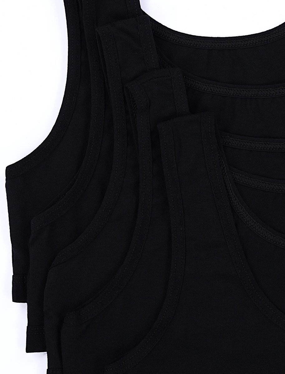 Meisjes Bustier met Brede Banden 5-Pack