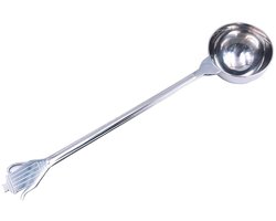 Dailygoods- Koffielepel 10g - Maatlepel RVS - Koffie/Thee Schep - Herbruikbaar - Vaatwasmachinebestendig - Multifunctioneel