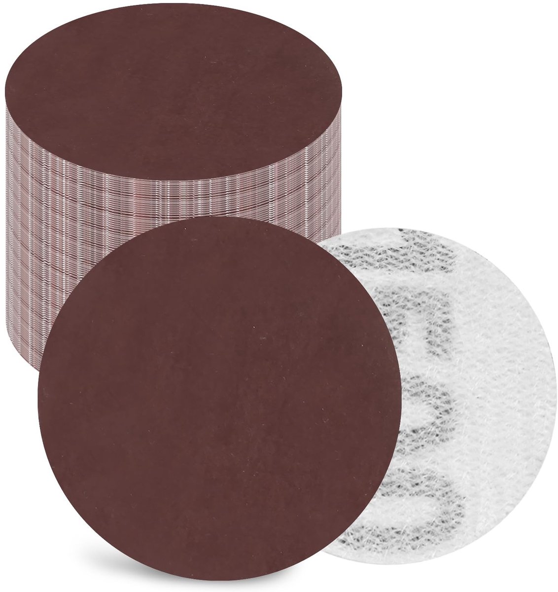 Dailygoods - 100 stuks 1 inch schuurschijven voor houtbewerking en metaalbewerking - 1500 korrel