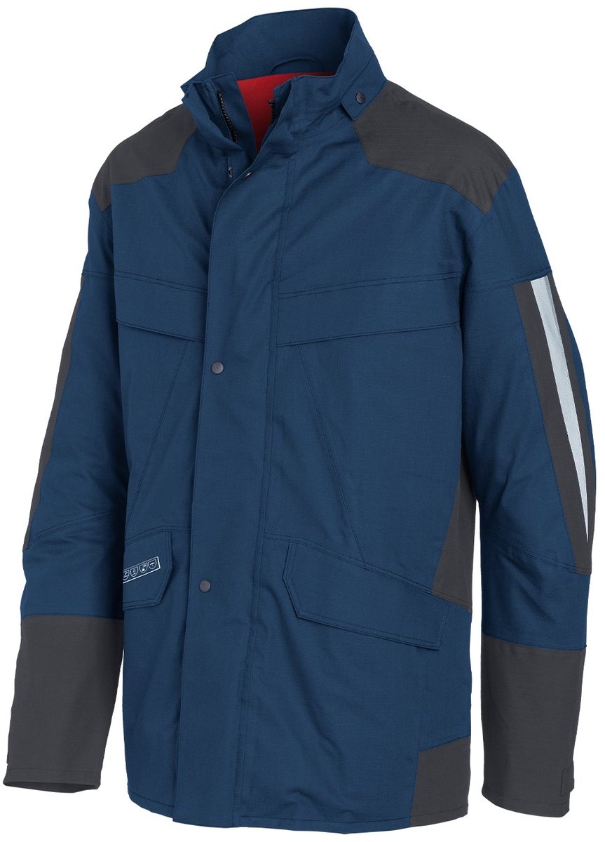 KUBLER PROTECTIQ 13928322 Hardshell Werkjas HEREN Veiligheidsjas Donkerblauw Antraciet - Waterdicht - Winddicht