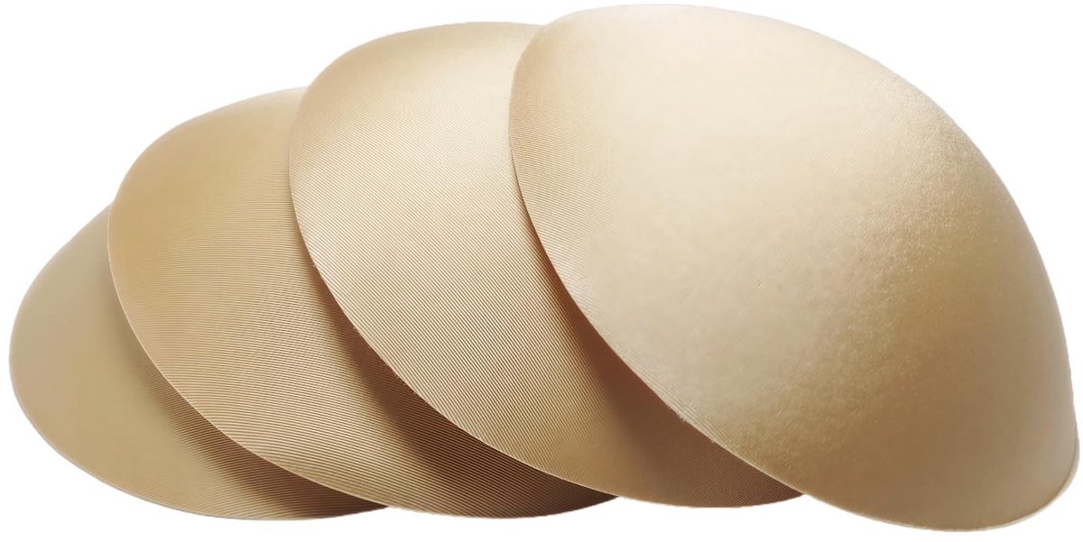 Dailygoods- Beha Versterkers 2 Paar - Push Up Pads - Onzichtbare Kussens - Sneldrogend - Ademend - Zachte Spons
