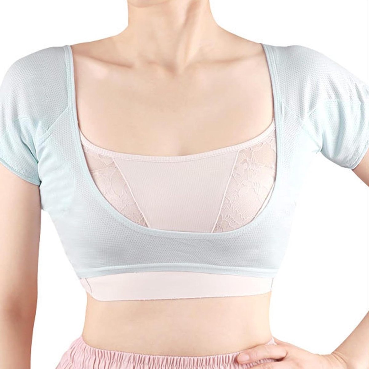 Zweetbescherming Oksels - Oksel Pads - Dagelijks Comfort - Herbruikbaar Ademend - 29.5 x 28.2 cm - Niet gespecificeerd