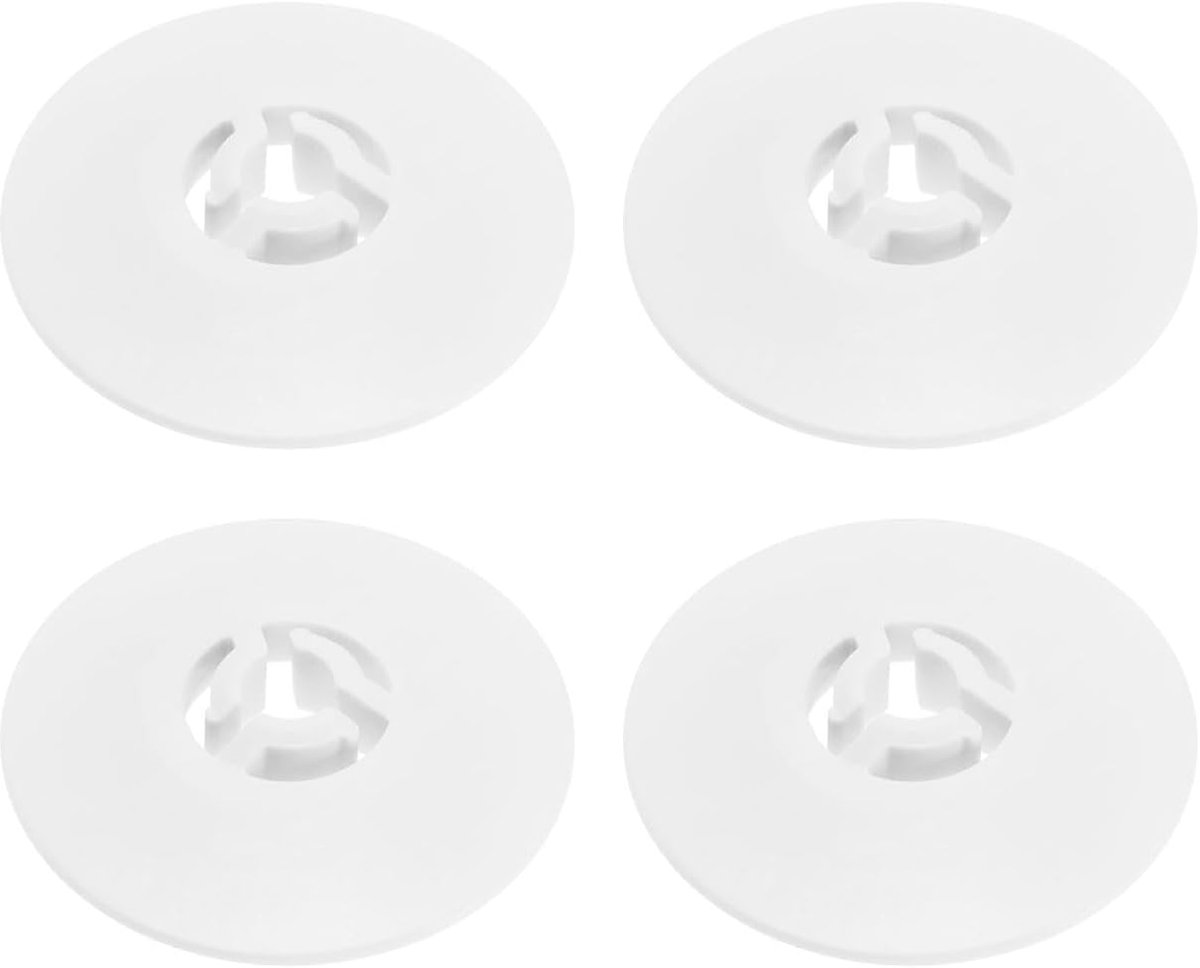 4 stuks middelgrote naaimachine spoel pin dop vervanging spoel dop plastic naaidool dop compatibel met broer, wit