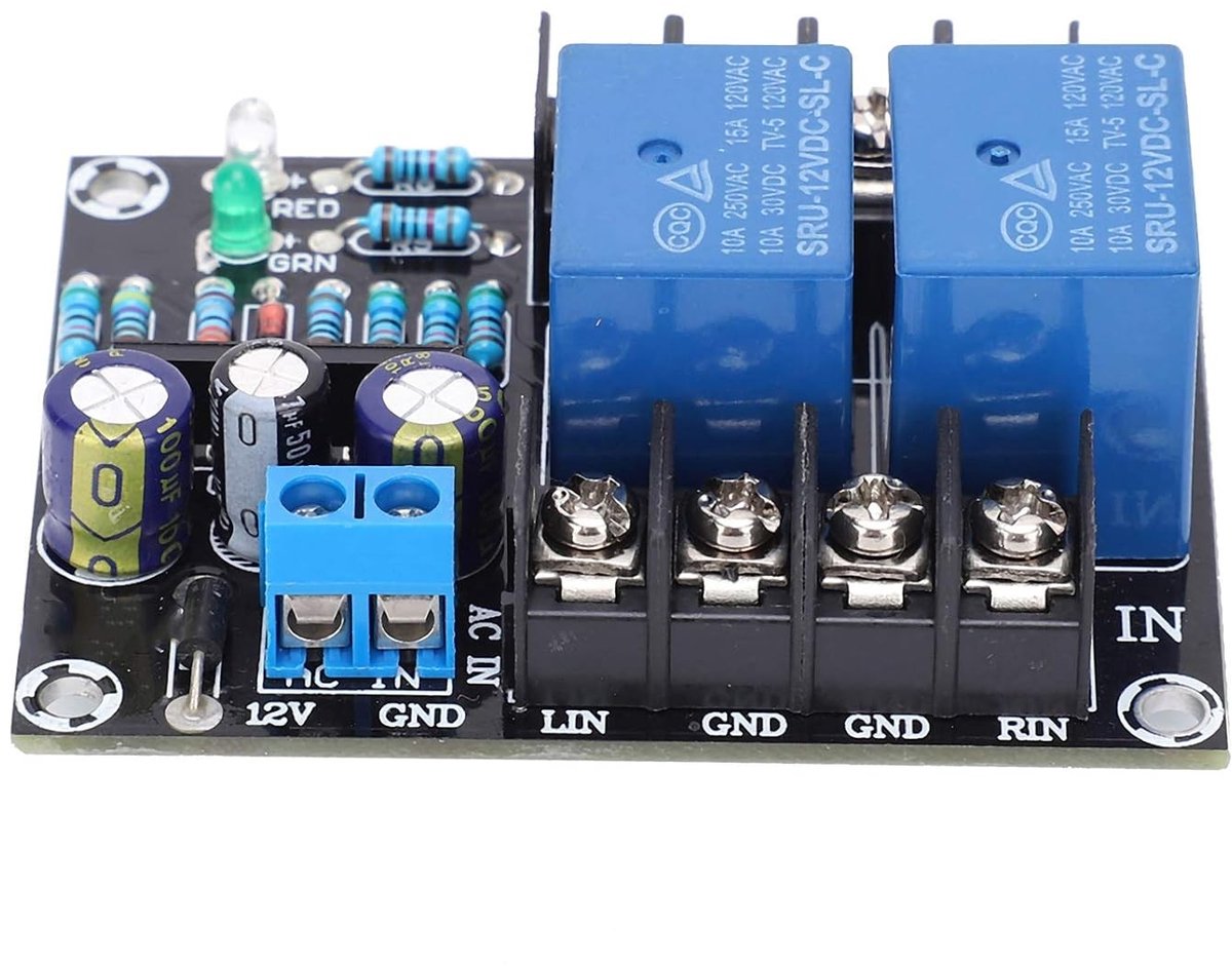 Speaker Beschermingsversterker met Dual Channel en UPC1237 Technologie voor Optimaal Geluid