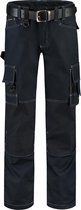 Tricorp worker canvas met cordura - Workwear - 502009 - navy - maat 62