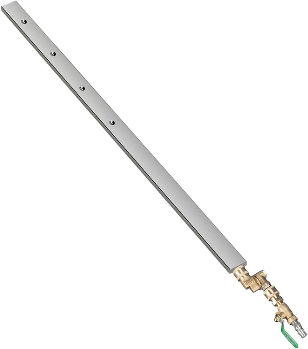 Radiator Reiniger - Schoonmaakhulp - Koelsysteem Onderhoud - Roestvrij Staal - 60 cm - Zilver