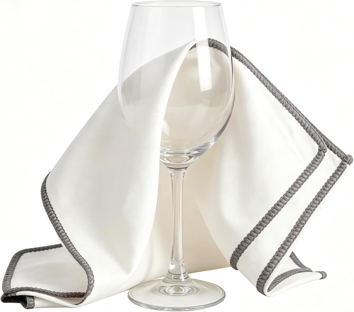 3 stuks Polijstdoek, grote microvezel polijstdoek voor glas, 40 x 60 cm, streepvrije en pluisvrije reinigingsdoeken voor spiegels en hoogglanzende oppervlakken, glasreinigingsdoekjes