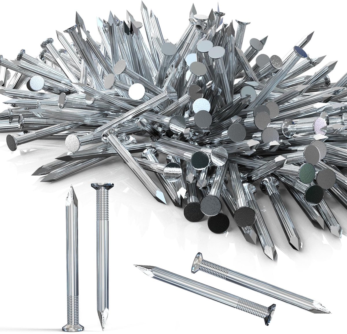 35 stuks spijkers 50 mm stalen spijkers beton voor foto's, nagels, kleine nagels, muur voor betonnen muren, betonnagels, fotolijst, nagelhoutwerk, baksteen, nagels, foto's, ophangen, houten nagels,