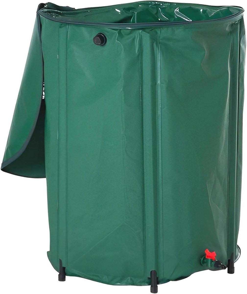 Regenton - Wateropslag vat - Tuin water geven - UV-bestendig PVC - Grote capaciteit - Groen