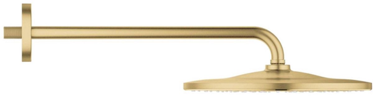 Grohe Rainshower Mono 310 Hoofddouche - 31cm - 1 straalsoort - wandarm 42.2cm - brushed cool sunrise (goud)