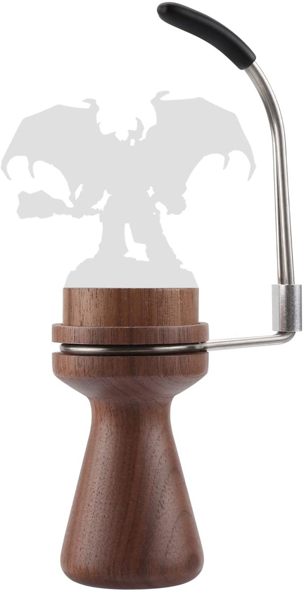 SnelShoppen - Jucoci Schilderij Handvat voor Miniautres - Verf Handvat Zwart Walnoot - Compatibel met Warhammer, DND en Schaal Modellen - Verleng Vers