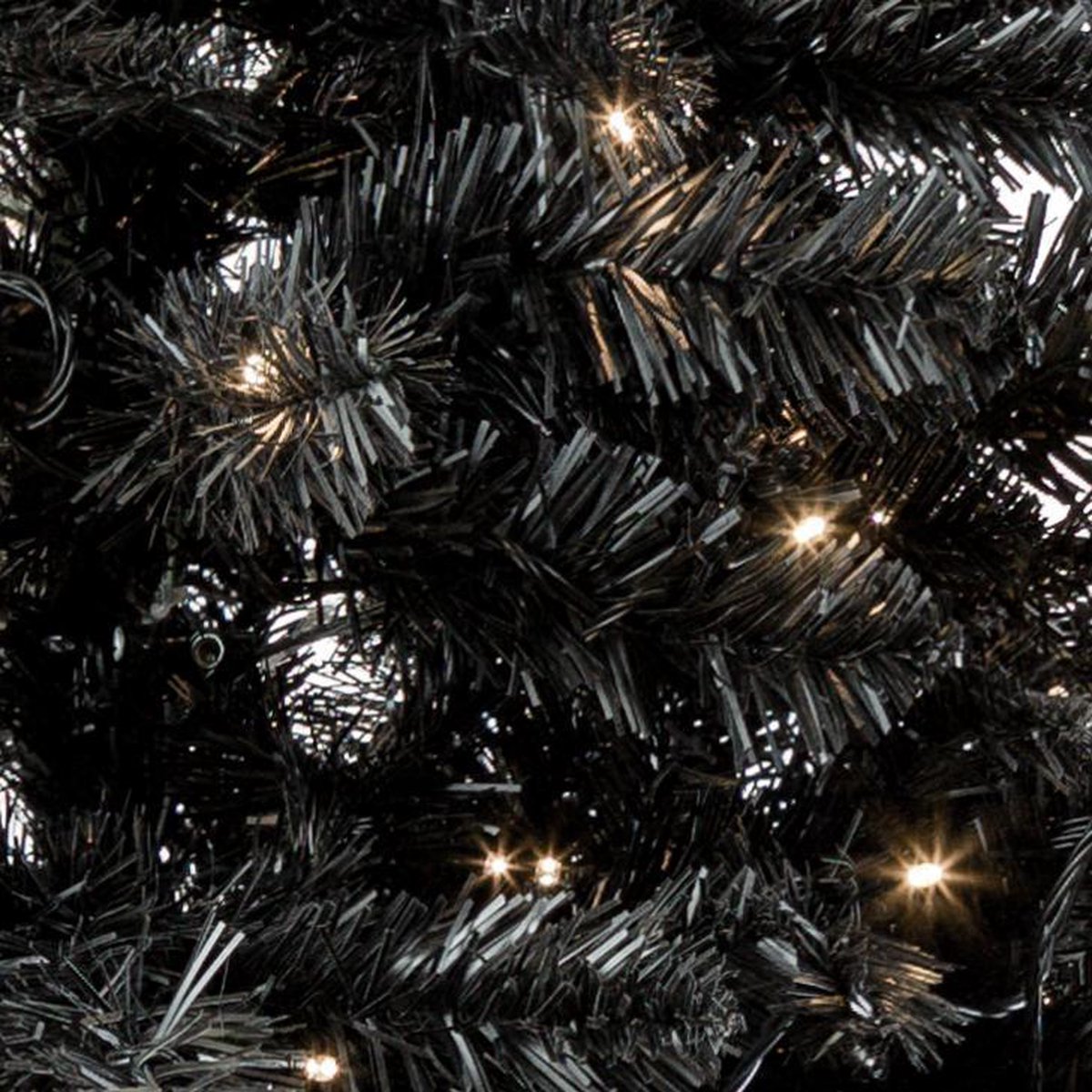 Excellent Trees® Stavanger Black 210 cm Zwarte Kerstboom met 500 LED – foto 3