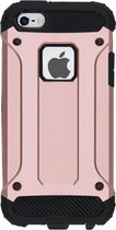 iMoshion Rugged Xtreme Backcover iPhone SE / 5 / 5s hoesje - Rosé Goud