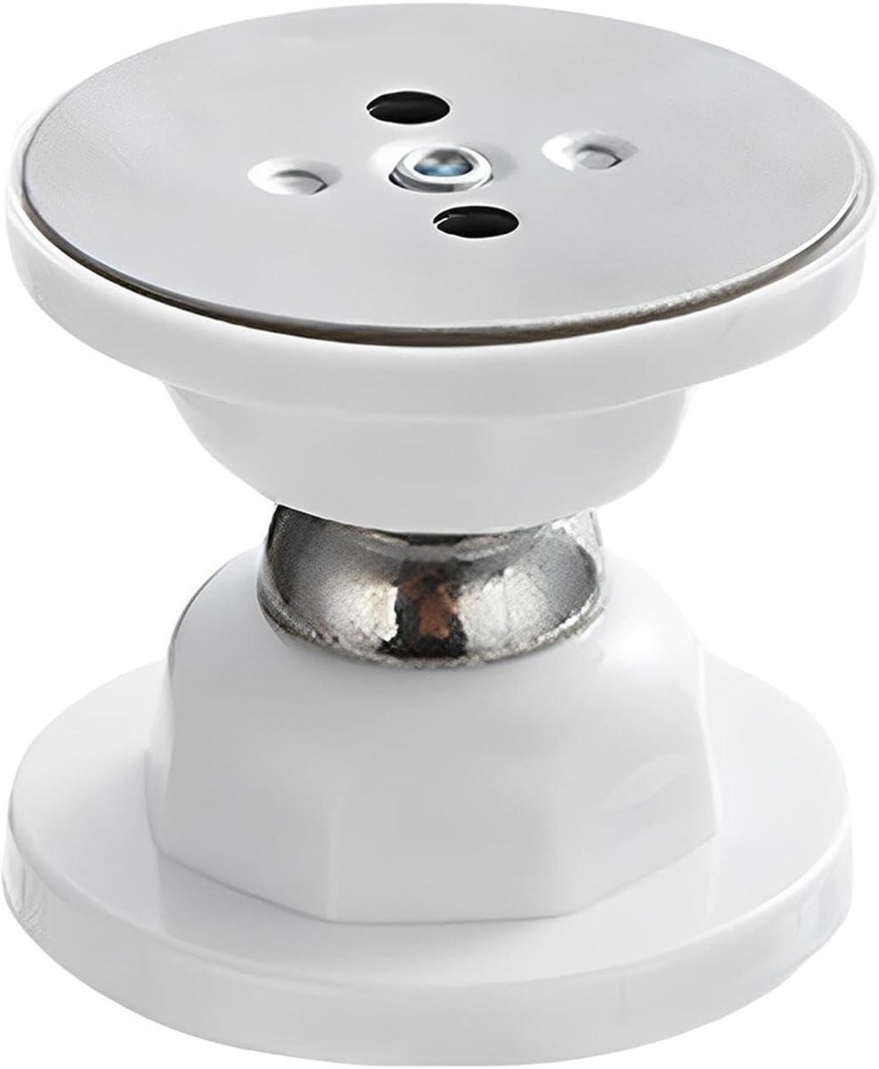 Magnetische Deurvanger - Deurstopper - Deuren Open Houden - Geen Boren Nodig - 6 x 5.8 x 5.8 cm - Wit