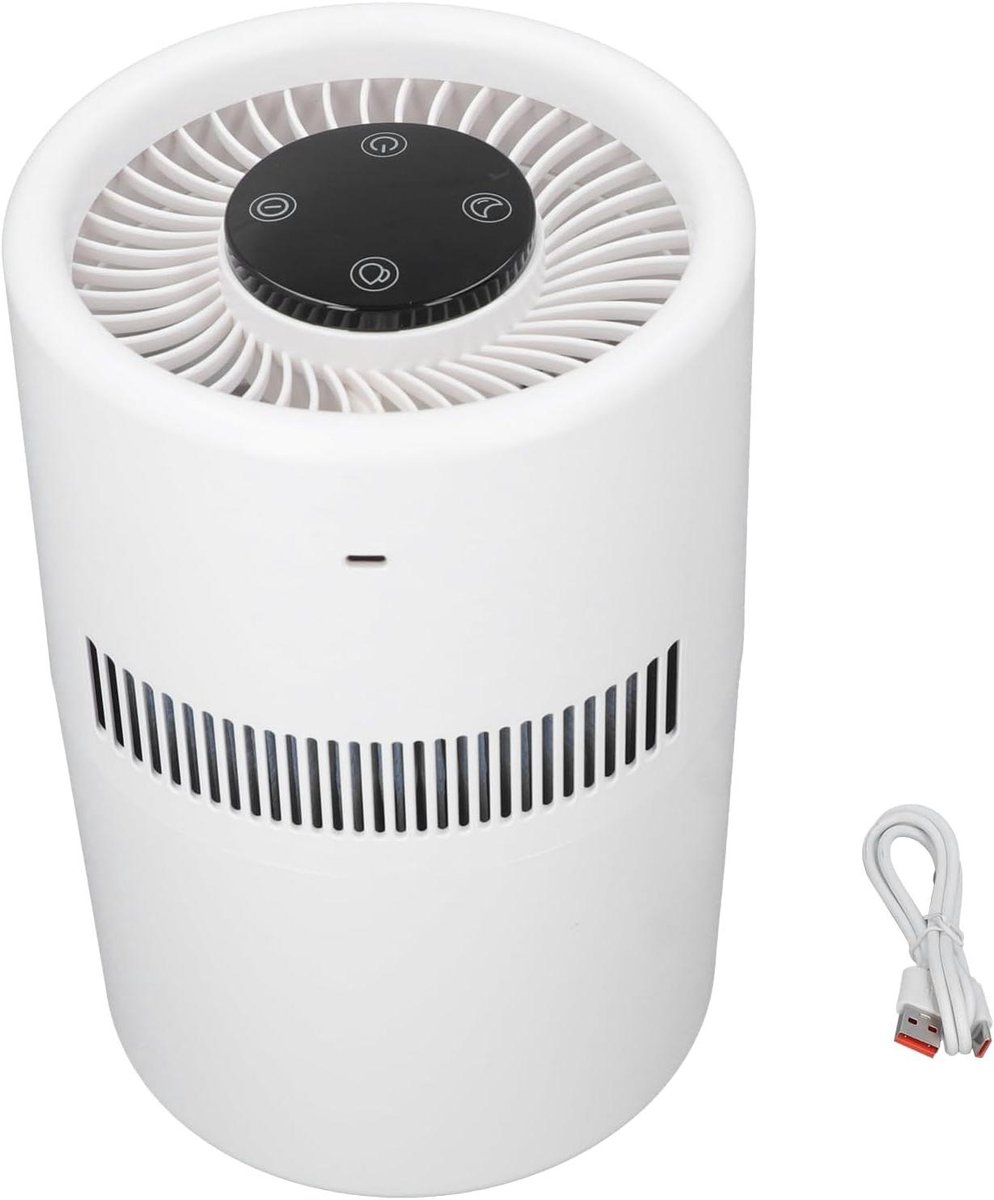 Luchtbevochtiger Luchtreiniger - Apparaat 2-in-1 - Comfortabel Binnenklimaat - Grote Tank - 4L Capaciteit - Wit