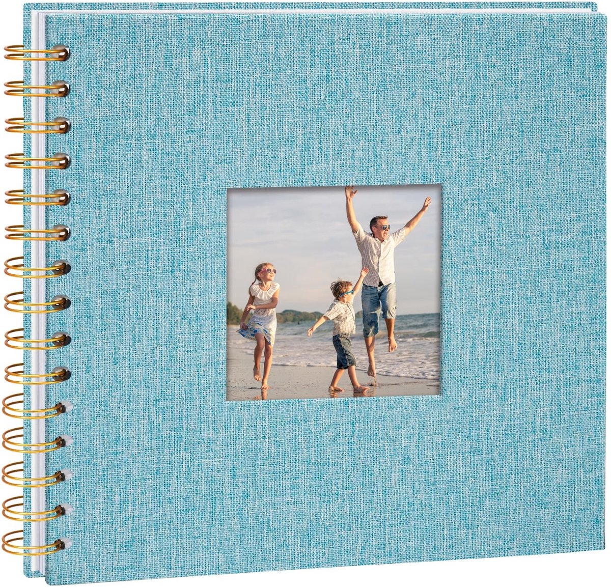SolidKeus - DIY Fotoalbum 20.5 x 20.5 cm met 40 Witte Pagina's