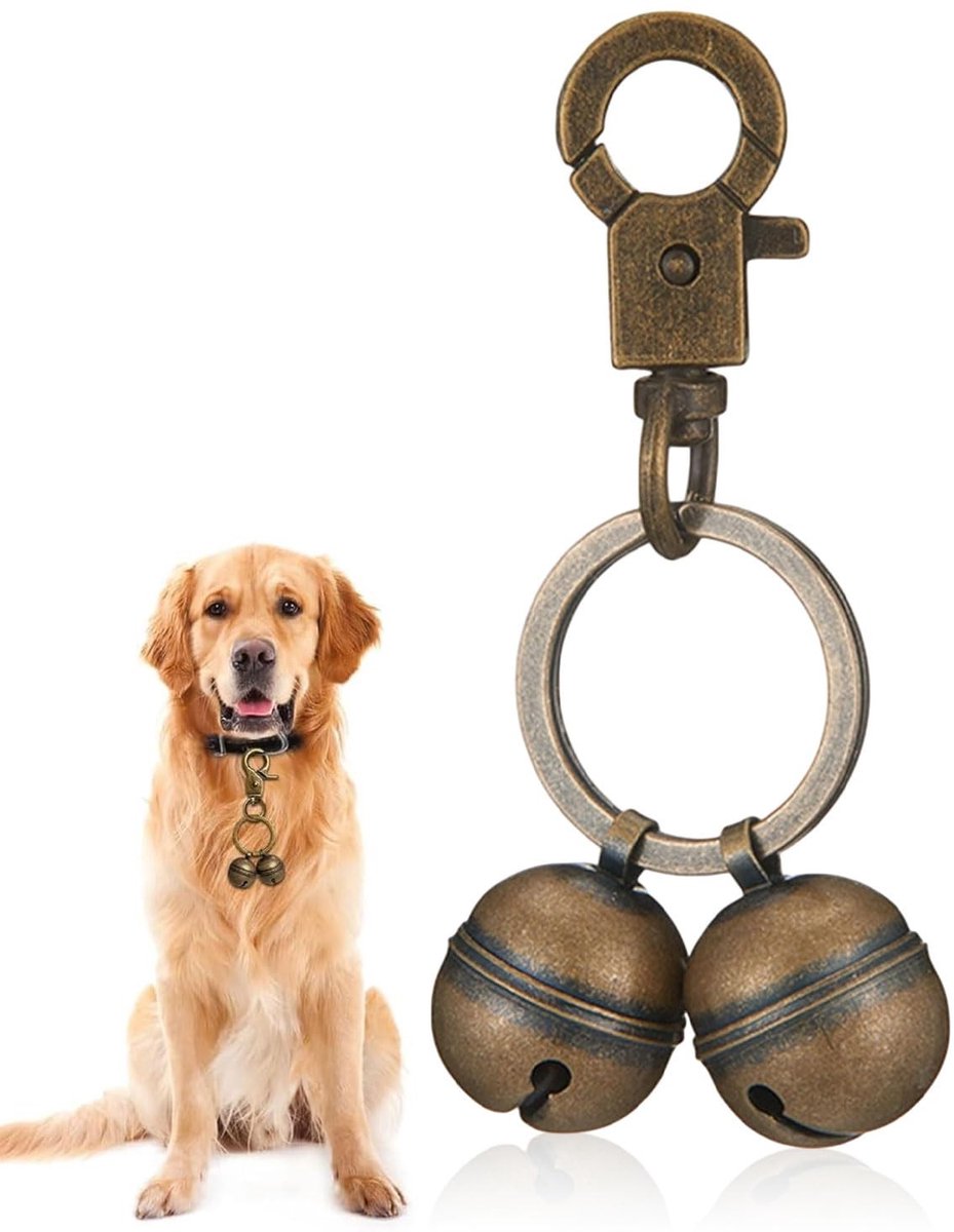 SolidKeus - Extra Sterke Bel voor Honden en Katten met Karabijnsluiting