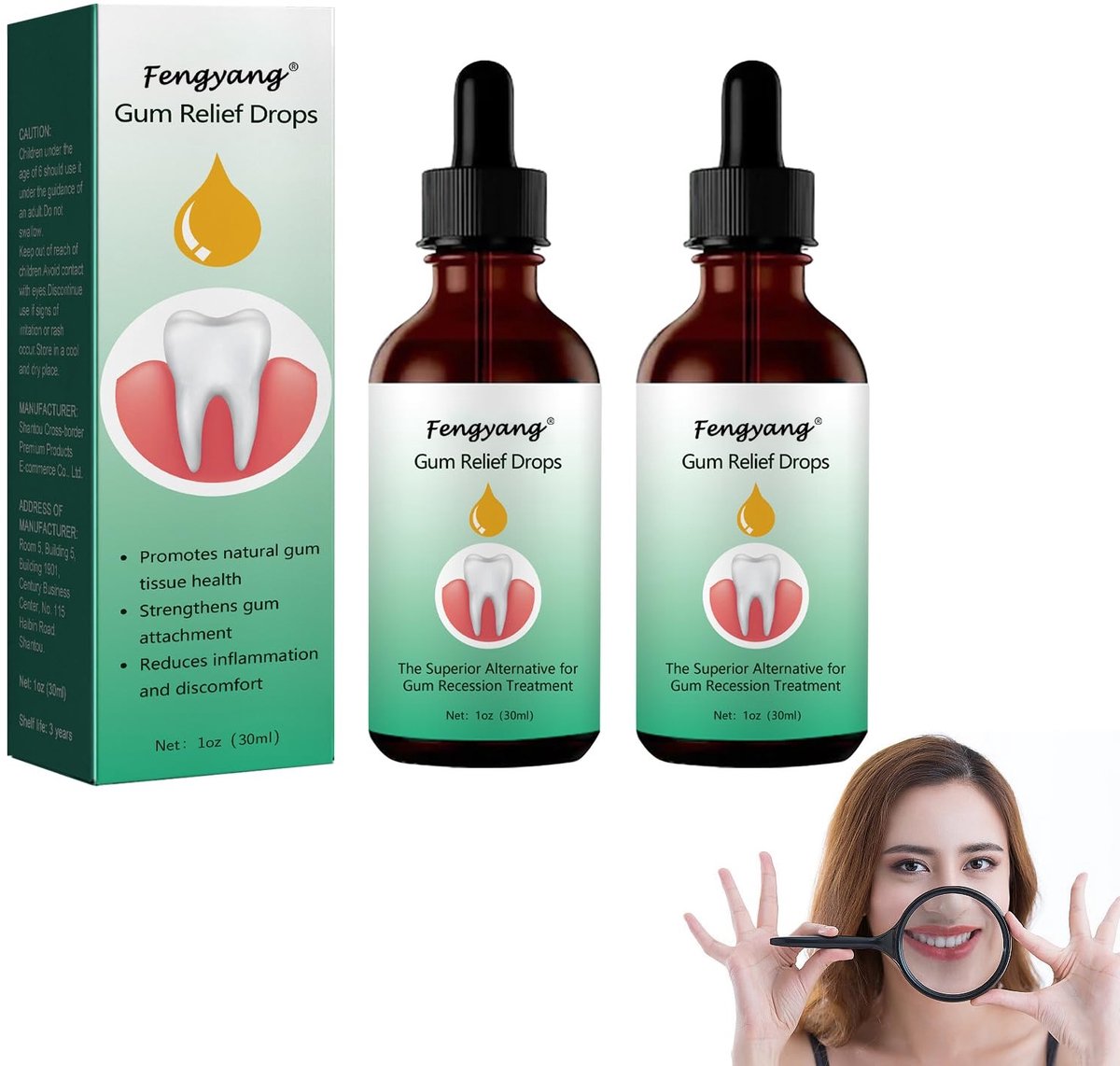 SolidKeus - Tandvleesverzorging Druppels voor Mondhygiëne