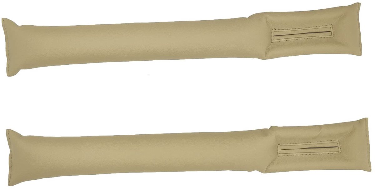 SolidKeus - Set van 2 Auto Zitplaats Gap Plugs in Beige