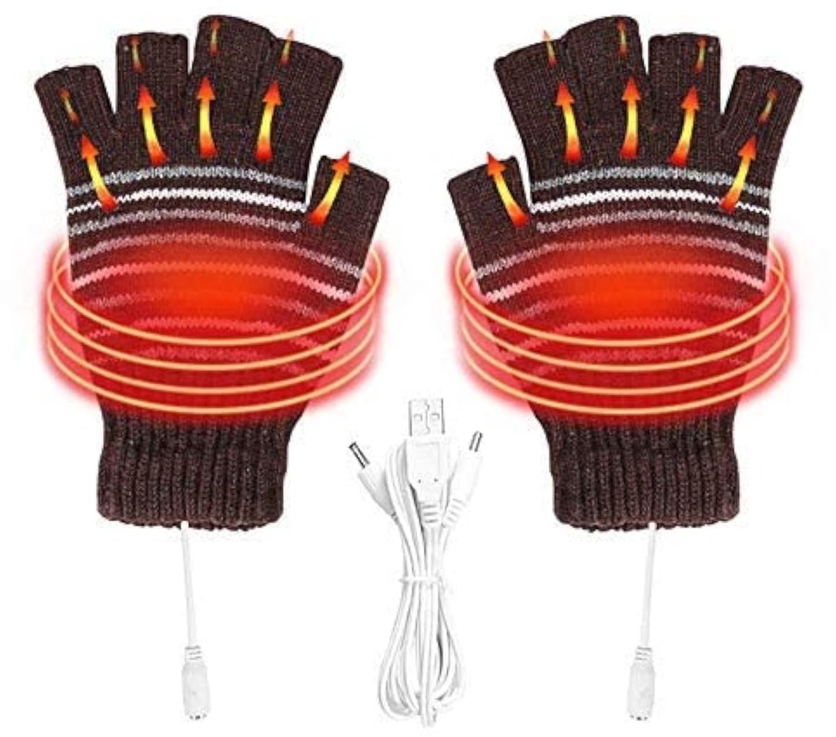 SolidKeus - USB Geheizte Handschoenen voor Koude Weer