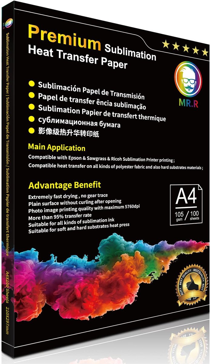 SolidKeus - Premium Sublimatie Transferpapier voor EPSON en Sawgrass
