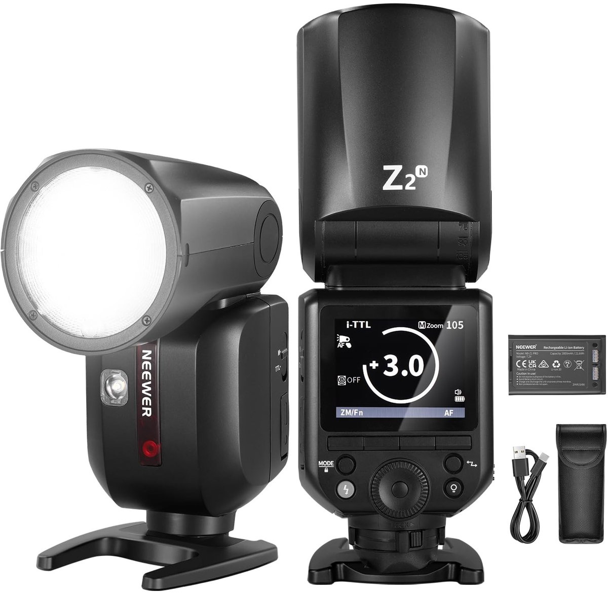SolidKeus - Professionele Flitser met Verbeterde Gebruiksvriendelijkheid voor Nikon