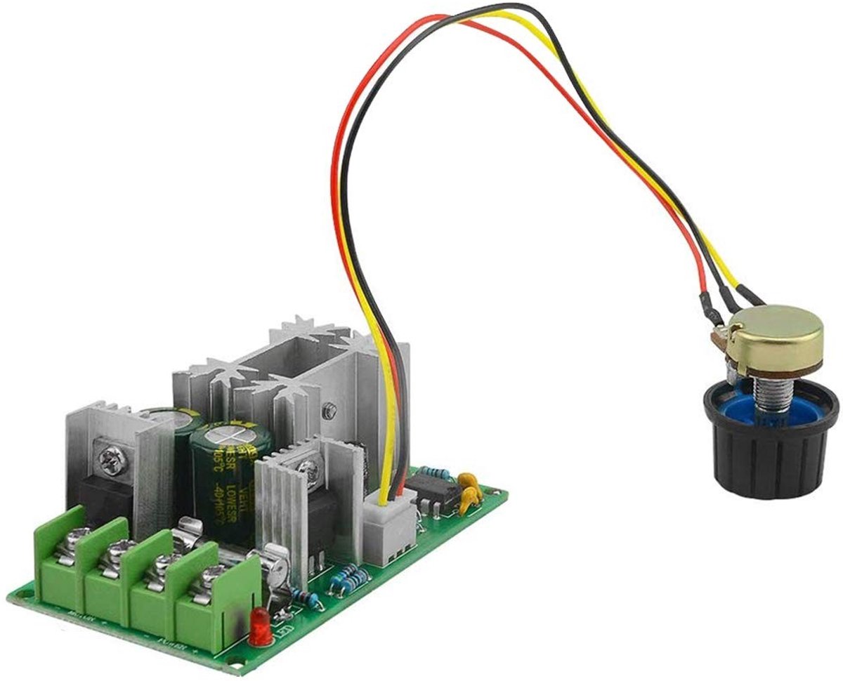 SolidKeus - PWM DC Snelheidscontroller voor LED Dimmer tot 20A