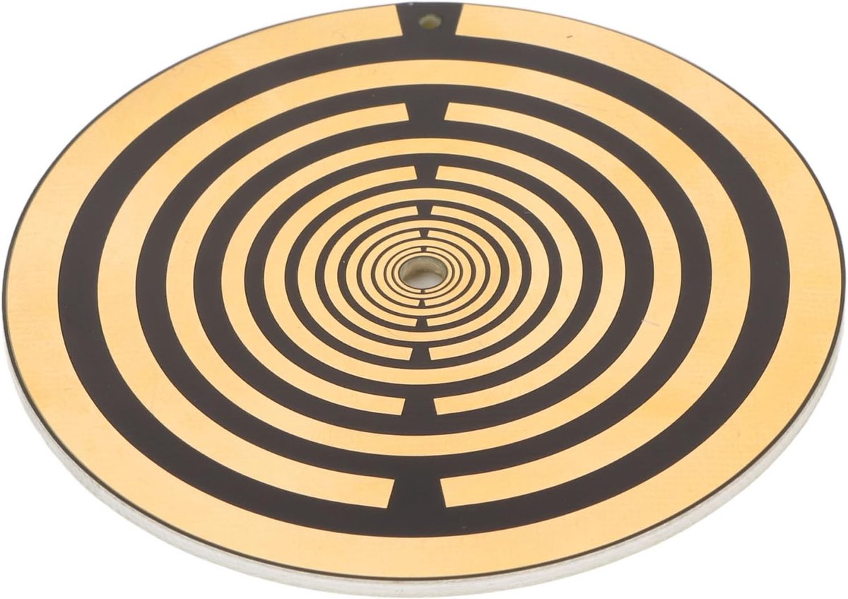 3 Inch Positive Energy Disk, Gepolariseerde Energieschijf, Gebalanceerde EMF-straling, Vermindert Negatieve Energie, voor Meditatie en Chakra-balancering