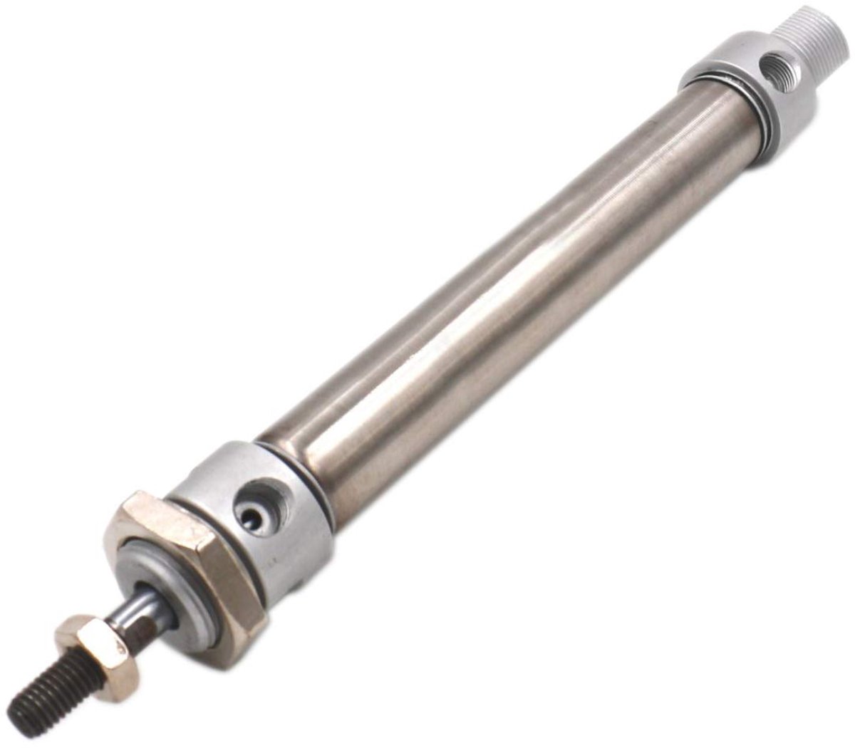 Heschen De Cilinder MA 25×100 van de roestvrij staal Mini Pneumatische Lucht droeg 25mm Slag 100mm Enige Staaf Dubbel Werken