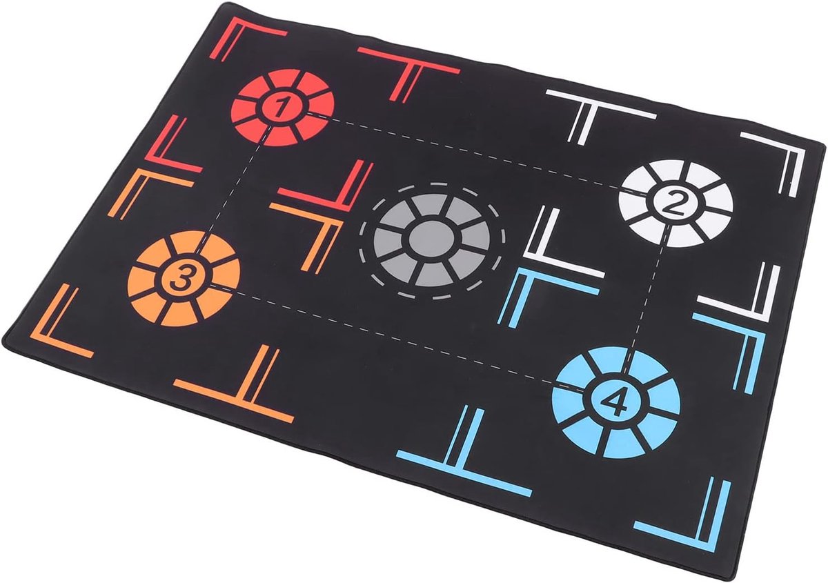 Basketbal Training Mat , Antislip Stil Duurzaam Verdikte Basketbal Voetstep Mat Rubber Zacht voor Binnen